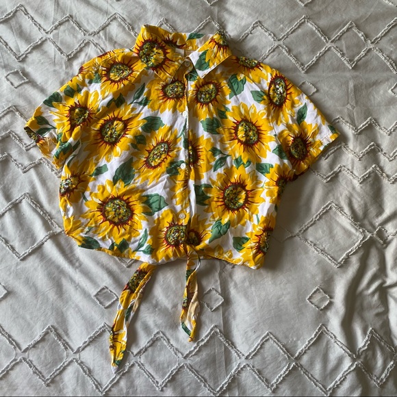American apparel sunflower tie shirt - Picture 3 of 6